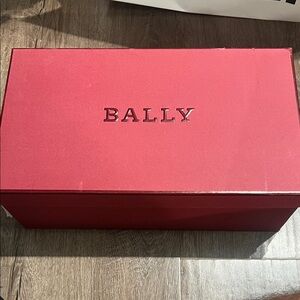 Bally Crimson Shoe Box